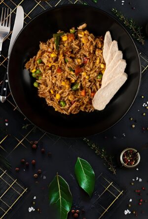 Thai rice with chicken